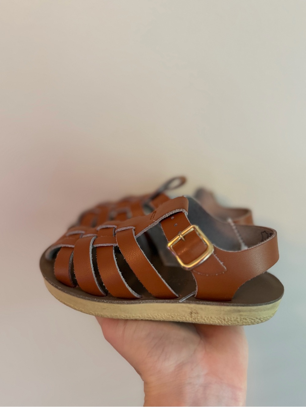 Sun San Brown Sailor Sandals